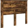 Image de vidaXL Tête de lit en chêne fumé 135 cm Bois composite