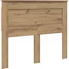 Image de Tête de lit vidaXL en bois composite chêne artisanal