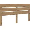 Image de Tête de lit vidaXL en bois composite chêne artisanal