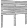 Image de Tête de lit vidaXL en bois composite gris Sonoma