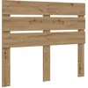 Image de Tête de lit vidaXL en bois composite chêne artisanal