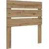 Image de Tête de lit vidaXL en bois composite chêne artisanal