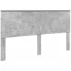 Image de Tête de lit vidaXL gris béton 100 cm en aggloméré