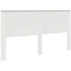 Image de Tête de lit vidaXL Blanc brillant 100 cm Matériau dérivé du bois