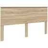 Image de Tête de lit vidaXL en chêne Sonoma 100 cm, matériau dérivé du bois