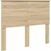 Image de Tête de lit vidaXL en bois composite chêne Sonoma