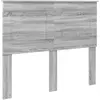 Image de Tête de lit vidaXL Sonoma gris 100 cm en bois composite