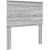 Image de Tête de lit vidaXL Sonoma gris 100 cm en bois composite