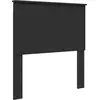 Image de Tête de lit vidaXL en chêne noir, 100 cm, aggloméré