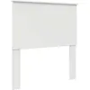 Image de Tête de lit vidaXL blanche 100 cm en bois composite