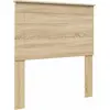 Image de Tête de lit vidaXL en chêne Sonoma 100 cm, matériau dérivé du bois
