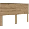 Image de vidaXL Tête de lit en chêne Artisan 160 cm Bois composite