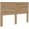 Image de vidaXL Tête de lit en chêne Artisan 150 cm Bois composite