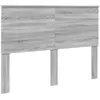 Image de vidaXL Tête de lit gris Sonoma 140 cm Bois composite