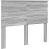 Image de vidaXL Tête de lit gris Sonoma 120 cm Bois composite