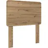 Image de Tête de lit vidaXL en bois composite chêne artisanal