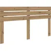 Image de Tête de lit vidaXL en bois composite chêne artisanal