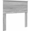 Image de Tête de lit vidaXL en bois composite gris Sonoma