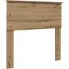 Image de Tête de lit vidaXL en bois composite chêne artisanal