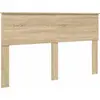 Image de T  te de lit vidaXL en bois composite ch  ne Sonoma
