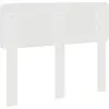 Image de Tête de lit vidaXL Bois blanc brillant