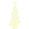 Image de Vidaxl Sapin De Noël 160 Led Blanc Chaud 150 Cm Acrylique