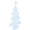 Image de Vidaxl Christmas Tree 160 Leds Cold White 150 Cm Acrylic