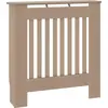 Image de Cache-radiateur vidaXL en chêne Sonoma 78 x 19 x 81,5 cm