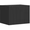 Image de Meuble TV vidaXL noir 39 x 31 x 29,5 cm en aggloméré