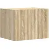 Image de vidaXL Meuble mural pour télévision, 39 x 31 x 29,5 cm, placage bois imitation chêne Sonoma