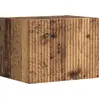 Image de Meuble TV vidaXL en bois recyclé 39 x 31 x 29,5 cm, aggloméré