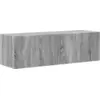 Image de vidaXL Meuble TV Sonoma gris 98 x 31 x 29,5 cm Matériau dérivé du bois