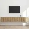 Image de vidaXL Meuble TV 2 pièces Artisanat Chêne 98 x 31 x 29,5 cm