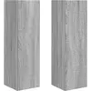 Image de vidaXL Meuble TV mural 2 pcs Gris Sonoma 30 x 31 x 100 cm
