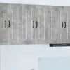 Image de Façade de lave-vaisselle vidaXL Kalmar, gris béton, 30 x 31 x 80 cm