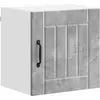 Image de Armoire murale vidaXL LUCCA, gris béton, 40 x 31 x 40 cm, aggloméré