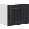 Image de Armoire murale vidaXL LUCCA, noire, 50 x 31 x 40 cm, aggloméré