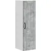 Image de Armoire murale vidaXL LUCCA, gris béton, 30 x 31 x 100 cm, aggloméré