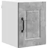 Image de vidaXL Armoire murale PORTO Gris béton 30 x 31 x 40 cm Panneau de bois