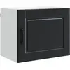 Image de Armoire murale vidaXL PORTO, noire, 50 x 31 x 40 cm, aggloméré