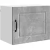 Image de vidaXL Armoire murale PORTO Gris béton 50 x 31 x 40 cm Panneau de bois