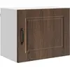 Image de Armoire murale vidaXL PORTO, 2 pièces, aspect chêne brun, 50 x 31 x 40 cm