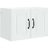Image de Armoire murale vidaXL PORTO blanche 60 x 31 x 40 cm en aggloméré