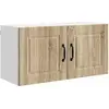 Image de Armoire murale vidaXL PORTO en chêne Sonoma, 80 x 31 x 40 cm, aggloméré