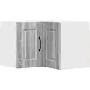 Image de Armoire d'angle murale vidaXL PORTO, gris Sonoma, 57 x 57 x 40 cm