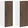 Image de Armoire murale vidaXL PORTO, lot de 2, aspect chêne brun, 30 x 31 x 80 cm
