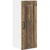 Image de vidaXL Armoire murale PORTO en bois recyclé 30 x 31 x 80 cm, aggloméré