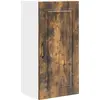 Image de Armoire murale vidaXL PORTO en chêne fumé 40 x 31 x 80 cm