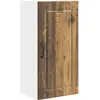 Image de vidaXL Armoire murale PORTO en bois recyclé 40 x 31 x 80 cm, aggloméré
