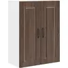Image de Armoire murale vidaXL PORTO, aspect chêne brun, 60 x 31 x 80 cm
